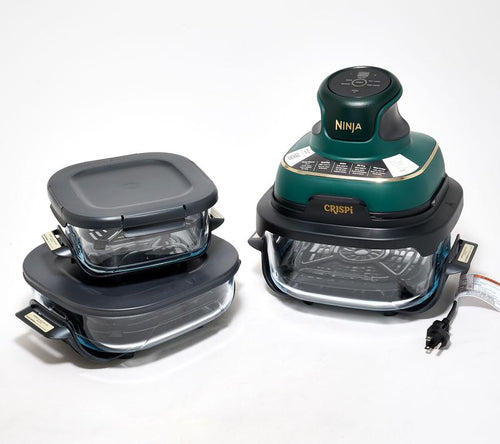 5-in-1 Portable Glass Air Fryer Cooking System