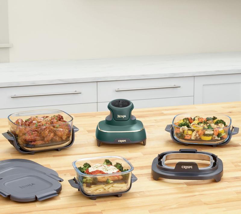 5-in-1 Portable Glass Air Fryer Cooking System